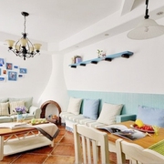 温馨地中海之家欣赏客厅