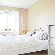 46平白色小清新公寓欣赏卧室