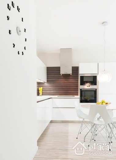 无可挑剔现代一居室欣赏厨房设计