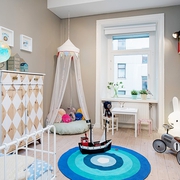99平北欧舒适住宅欣赏儿童房设计