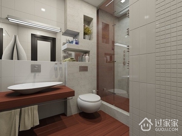 实用美观现代简约住宅欣赏卫生间设计