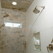 简约风格装饰住宅样板房效果图淋浴间