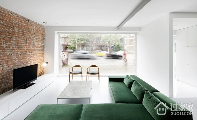 白色极简空间住宅欣赏客厅设计