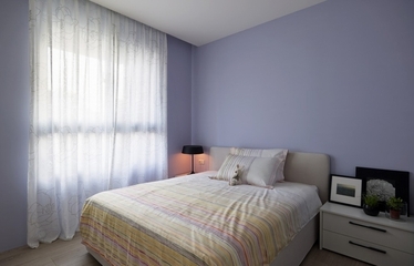 112平木质现代住宅欣赏卧室设计