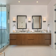 现代别墅装饰效果图赏析洗手间