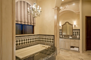 奢华风欧式装饰图浴室