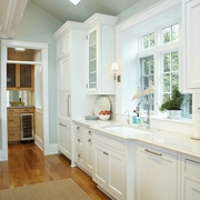 白色美式风四居室欣赏厨房橱柜设计