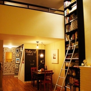 宜家风格住宅设计效果图书房