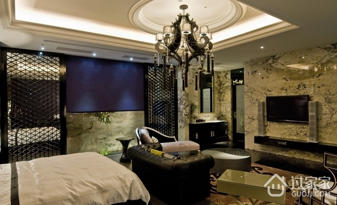 欧式设计装饰效果图欣赏卧室
