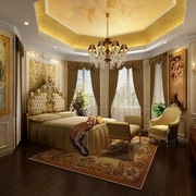 欧式风格奢华别墅欣赏卧室设计