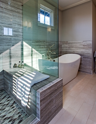 欧式装饰效果图设计淋浴间设计