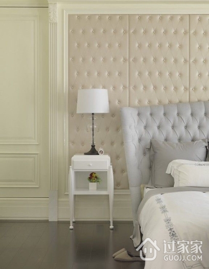 新古典风格住宅装饰设计卧室床头设计