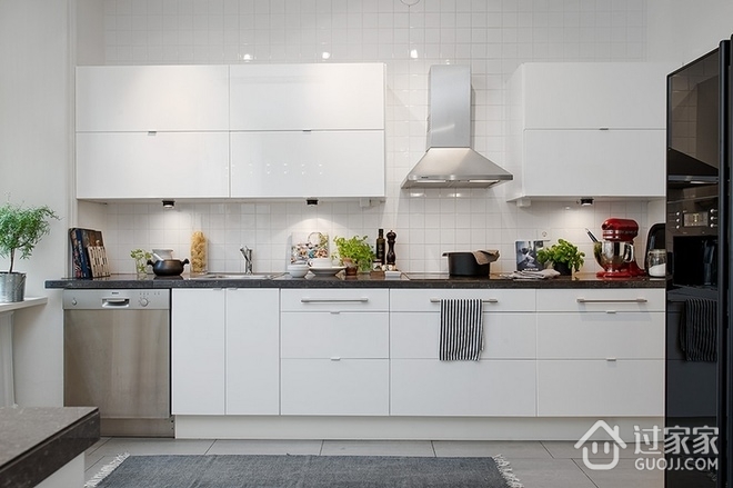 113平北欧优雅住宅欣赏厨房设计