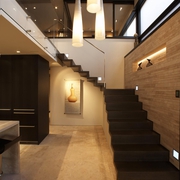 现代风格复式公寓图片楼梯