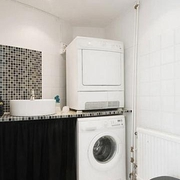 白色北欧80平住宅欣赏洗手间