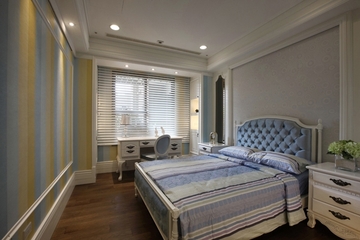 新古典白色典雅效果图欣赏卧室效果图
