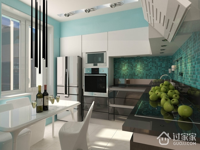 50平理想与现实住宅欣赏餐厅设计