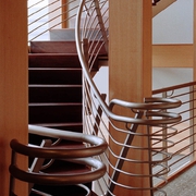 美式古典设计效果图楼梯