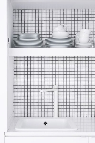 36平极简主义设计欣赏厨房陈设