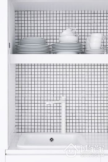 36平极简主义设计欣赏厨房陈设