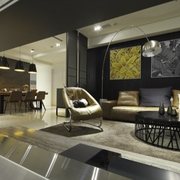 现代住宅空间效果图赏析客厅