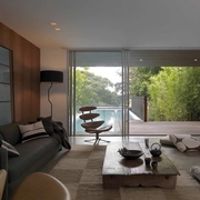 现代木质主题公寓欣赏客厅