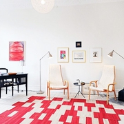 96平独特设计北欧公寓欣赏客厅局部