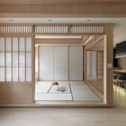 自然风雅日式住宅欣赏客厅