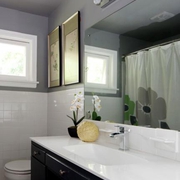 现代风格室内效果图洗手间