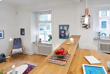 60平创意北欧住宅欣赏客厅