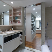 现代奢华空间效果图洗手间