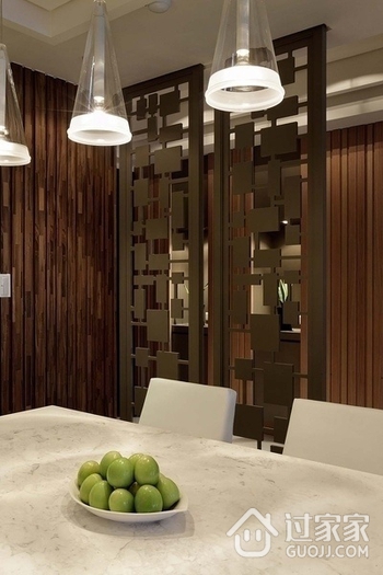 120平现代舒适案例欣赏餐厅设计