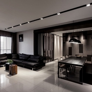 低调奢华现代住宅欣赏客厅设计