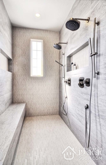 现代别墅装饰设计欣赏淋浴间效果图