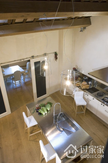 现代优雅两居室欣赏厨房吧台