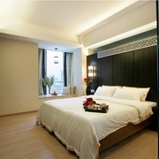 98平新中式住宅欣赏卧室效果