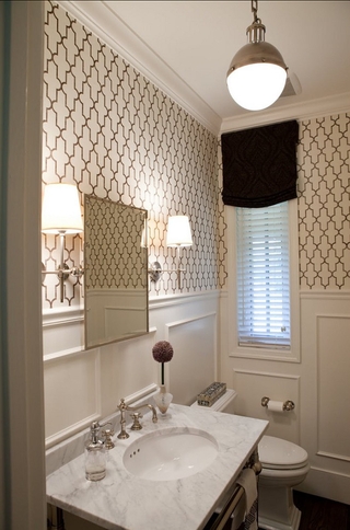 美式金典内饰设计欣赏洗手间设计