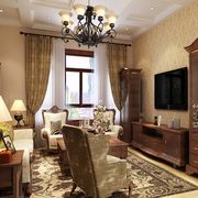 美式奢华金典家居生活欣赏客厅设计