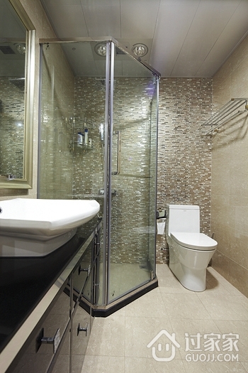 120平简欧三居室欣赏卫生间设计