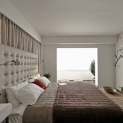现代风格样板房设计卧室效果