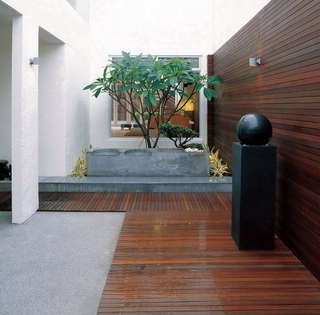现代风格设计住宅花园