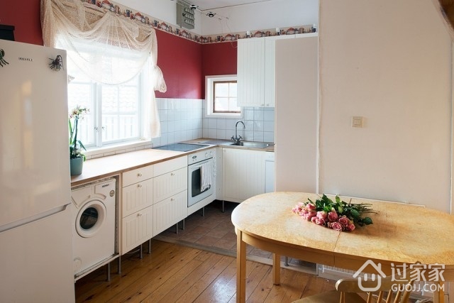 多彩北欧三居室欣赏厨房橱柜设计
