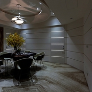 现代奢华空间效果图欣赏餐厅设计