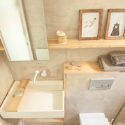 现代温馨78平住宅欣赏洗手间