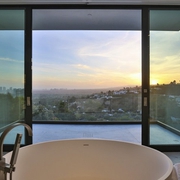 现代奢华别墅设计浴缸