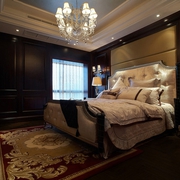 奢华欧式设计大平层欣赏卧室效果