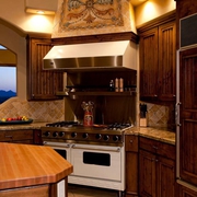 美式风格住宅套图厨房灶台