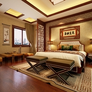 中式古典住宅欣赏卧室