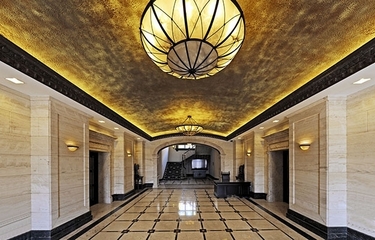 美式古典别墅欣赏走廊