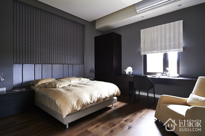 现代家装案例三居欣赏卧室